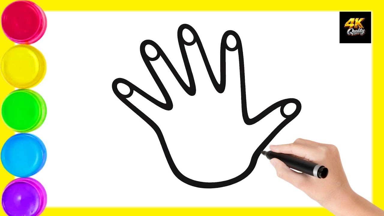 “Hand drawing for Beginners | Easy Step by Step” | By Marker Art YT | Day #31