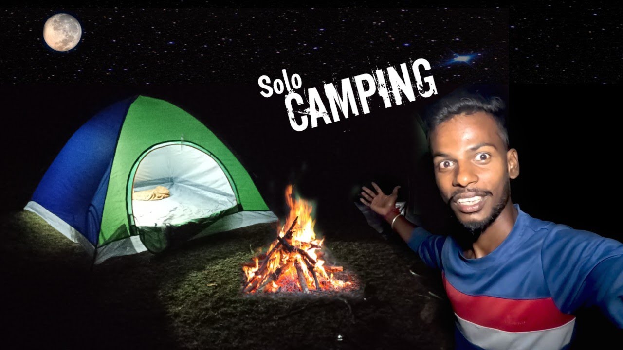 Solo Camping in Deep DANGEROUS Forest | Survival at Night 