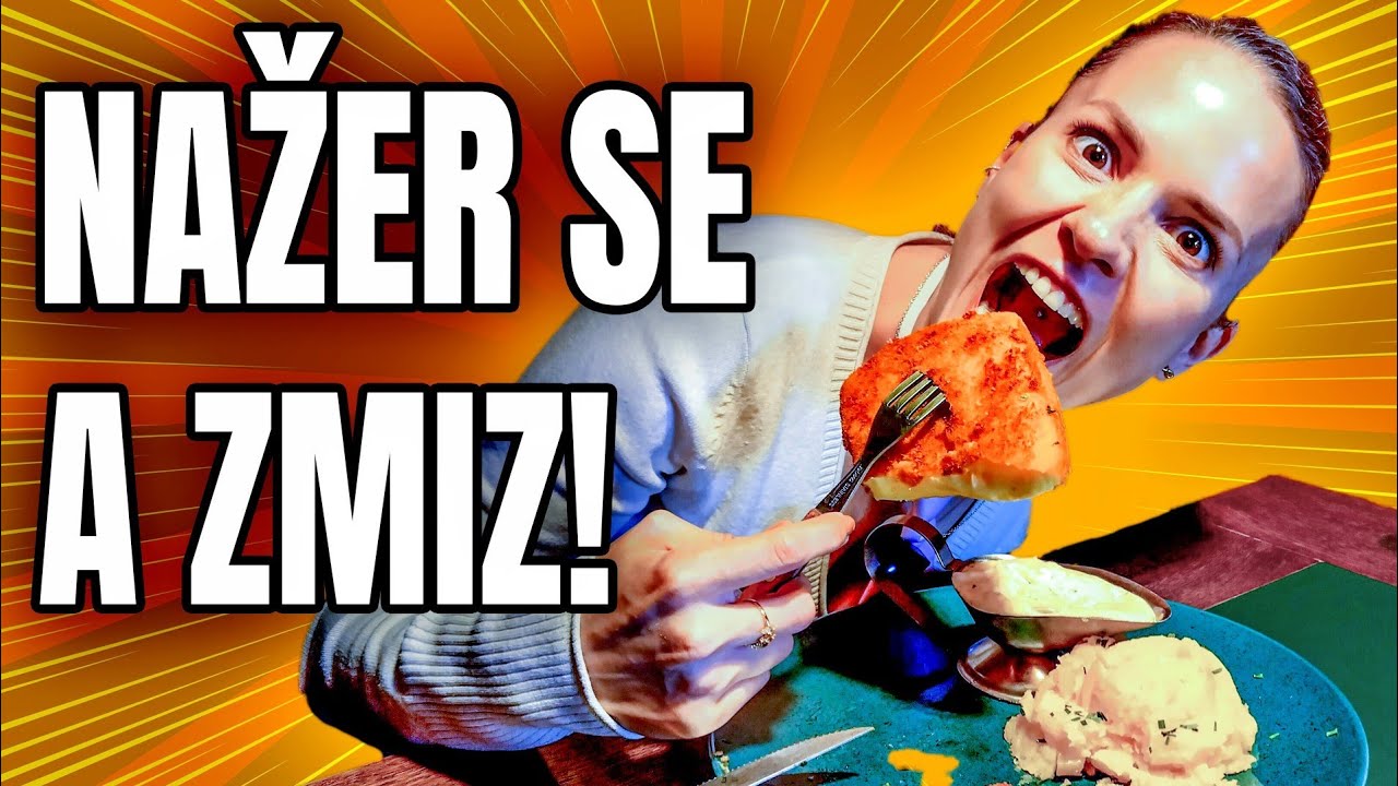 Sídlištní PUTYKA KDE SI NESEDNETE! Stojí tady fronta na SMAŽENÉ PŘEKVÁPKO? #jídlo #restaurace