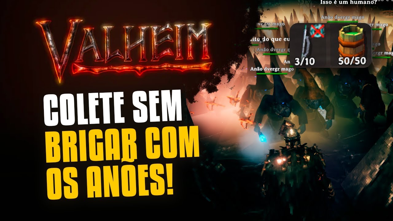 Como pegar o coletor de Seiva sem enfrentar os Anões dverger Mistlands - Valheim