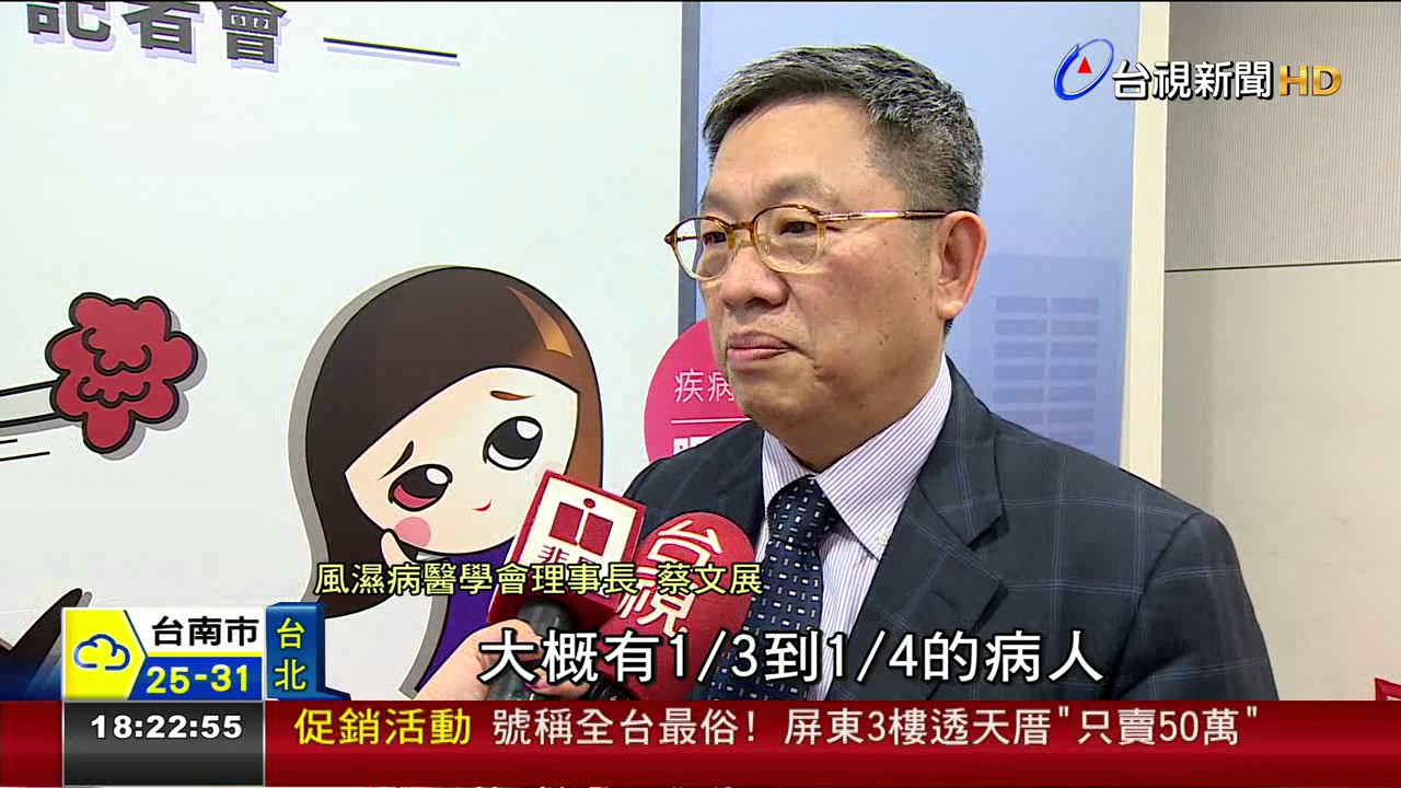 眼睛畏光.視力模糊當心為僵直性脊椎炎