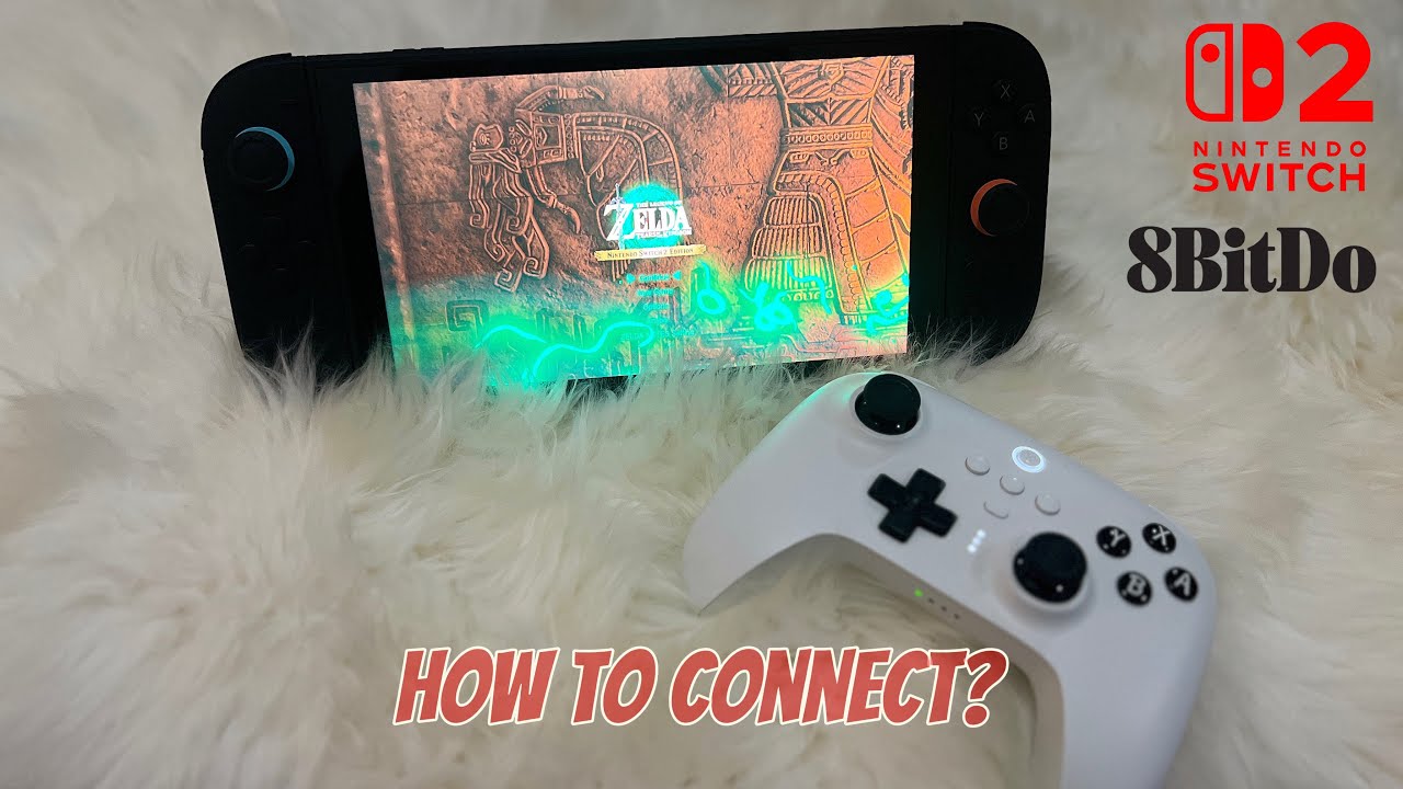 Как подключить контроллер 8Bitdo к Nintendo Switch 2