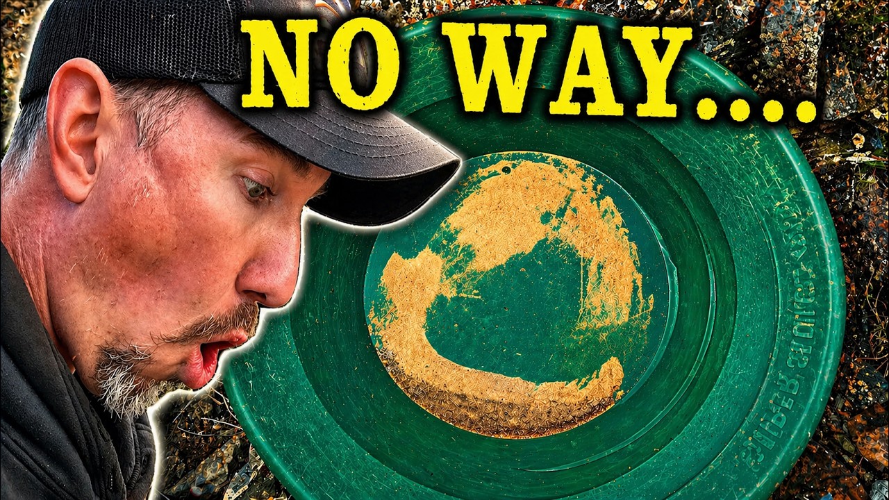 Extreme Shock panning at the New Gold Mine!