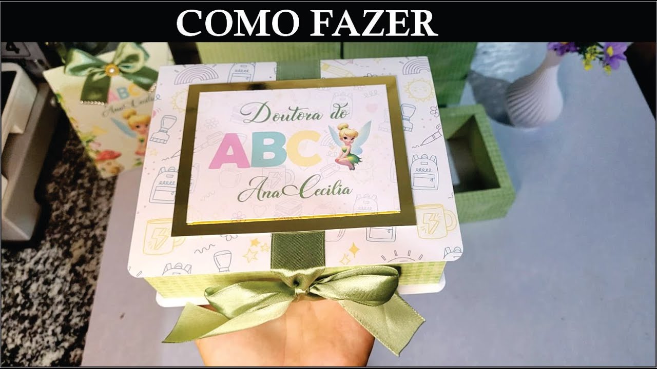 Como fazer Caixa semi Cartonada Passo a Passo| Mold Caixa personalizada