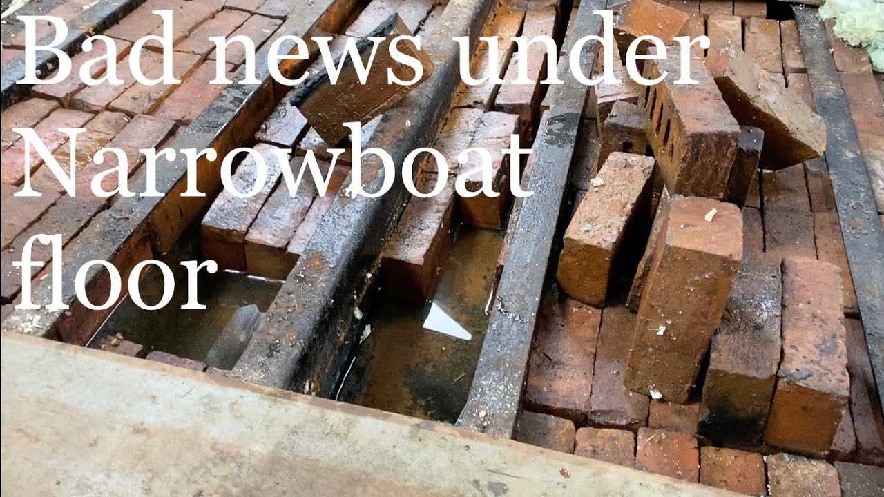 2. Bad news under narrowboat subfloor !!