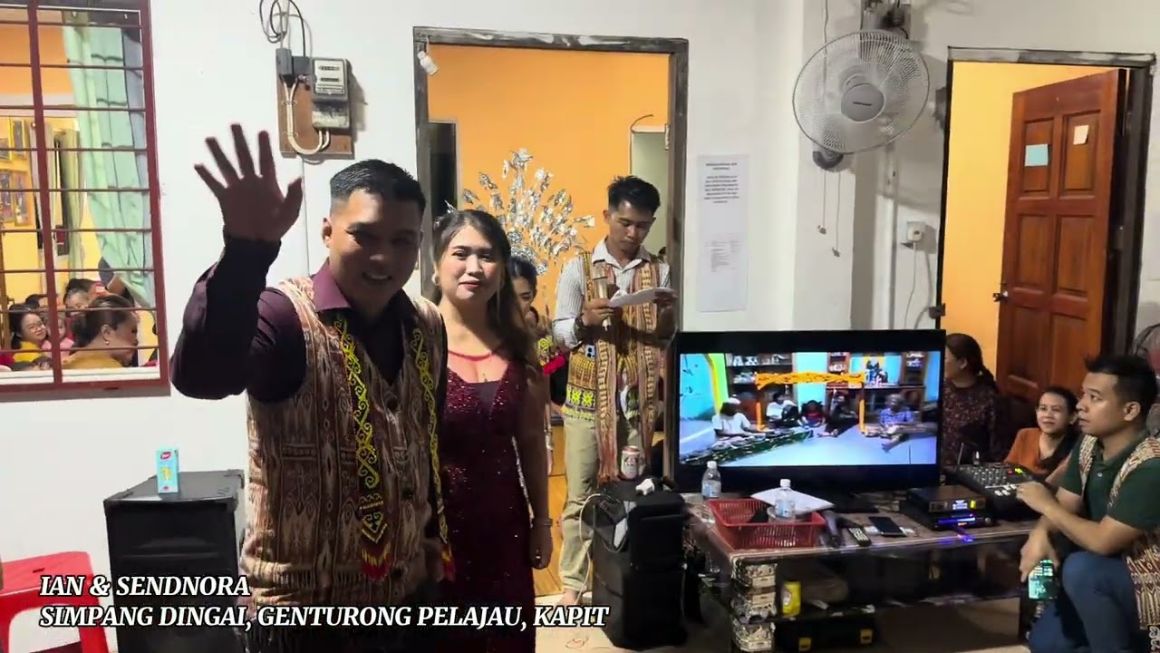 Pengawa rami beterang Ian & Sendora // Kapit
