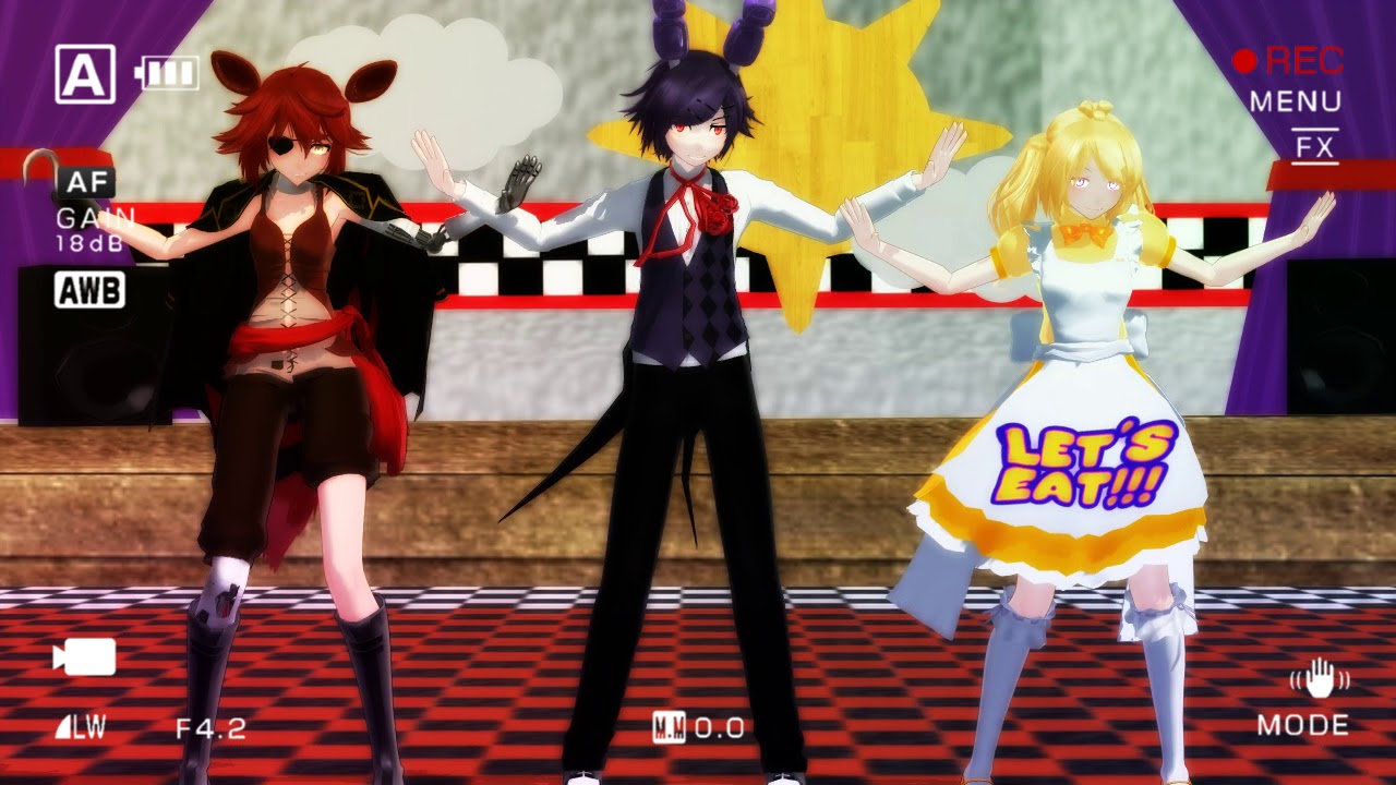 【MMD x FNAF】Whistle
