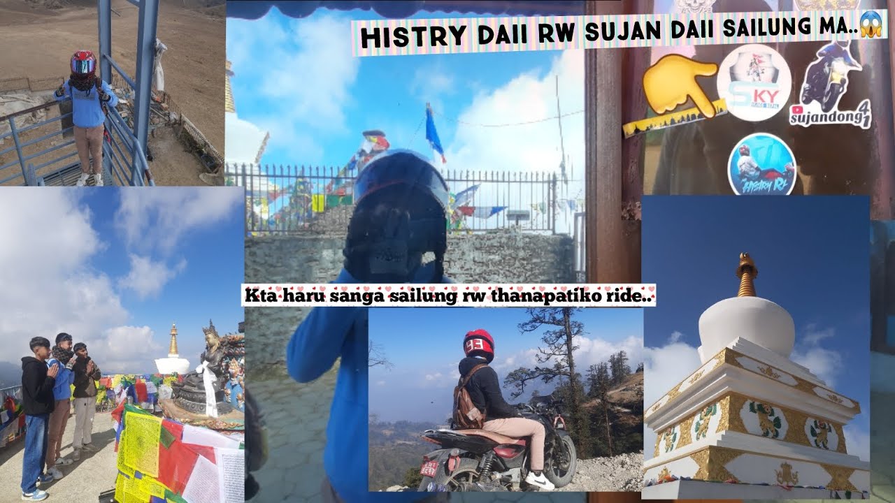 Sailung and thanapati ride😍💐Kta haru sanga ko ride....👍👆@mrhistryrl @Sujantamangdong41 