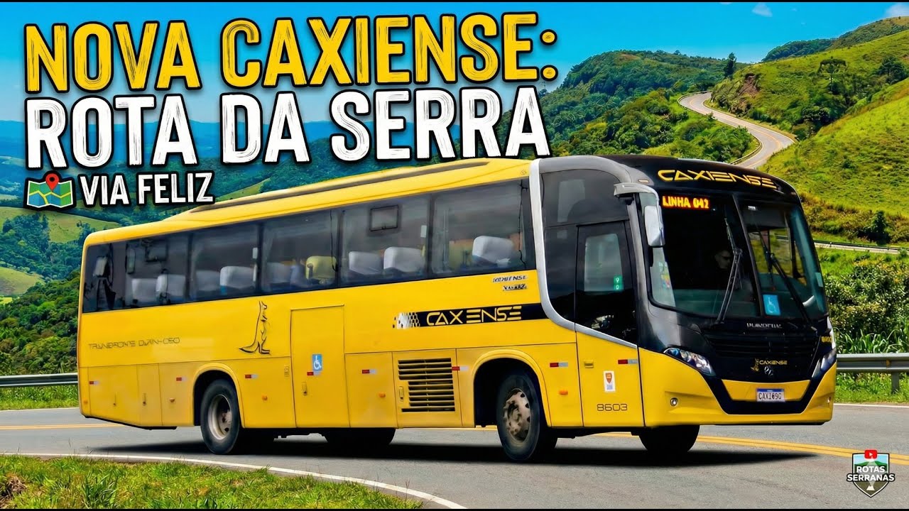 VIAGEM NA SERRA GAÚCHA: A Nova Frota da Caxiense (Via Feliz)