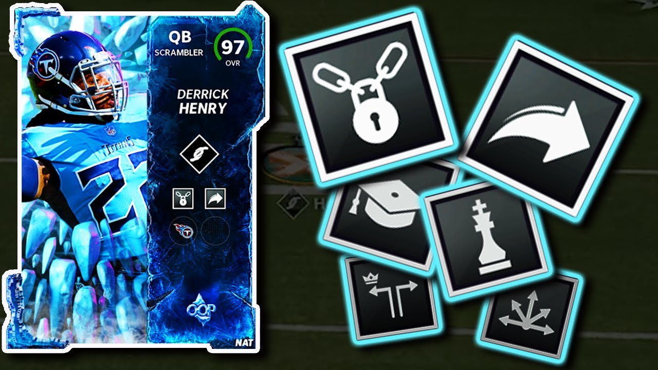 THE BEST ABILITITES TO USE WITH OOP DERRICK HENRY - MADDEN 22 MUT