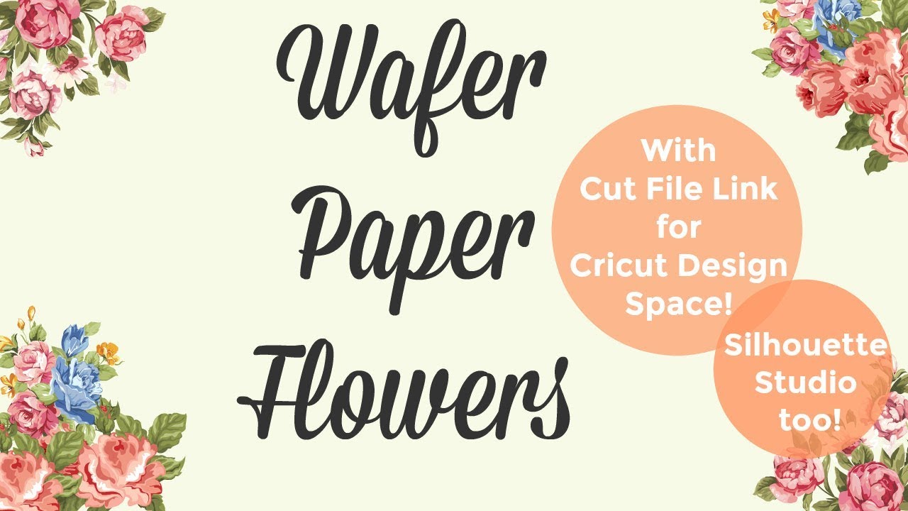 Wafer Paper Poinsetta Tutorial w PNG File | Cake and Crafts by Kass