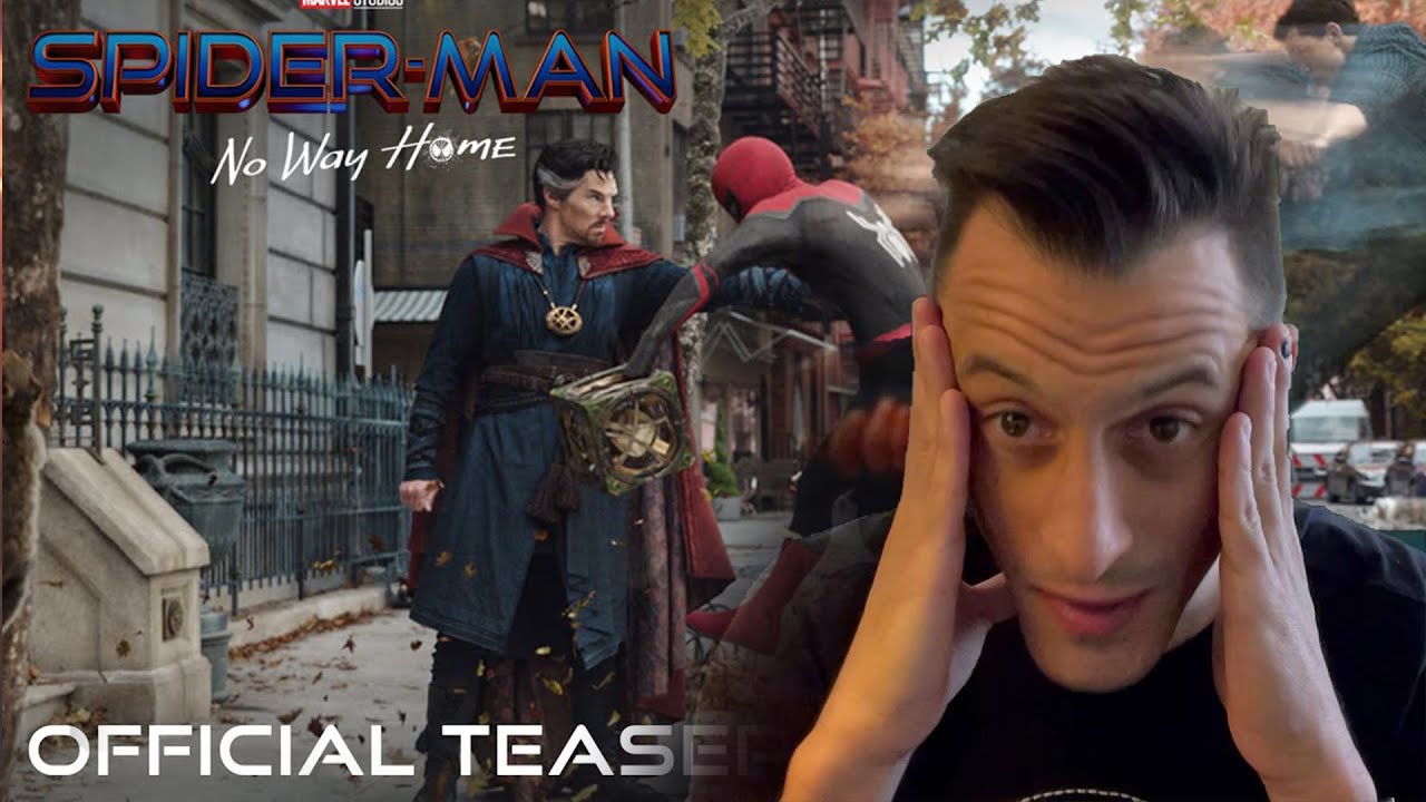 Spider-Man No Way Home Official Trailer Sony Reaction Video