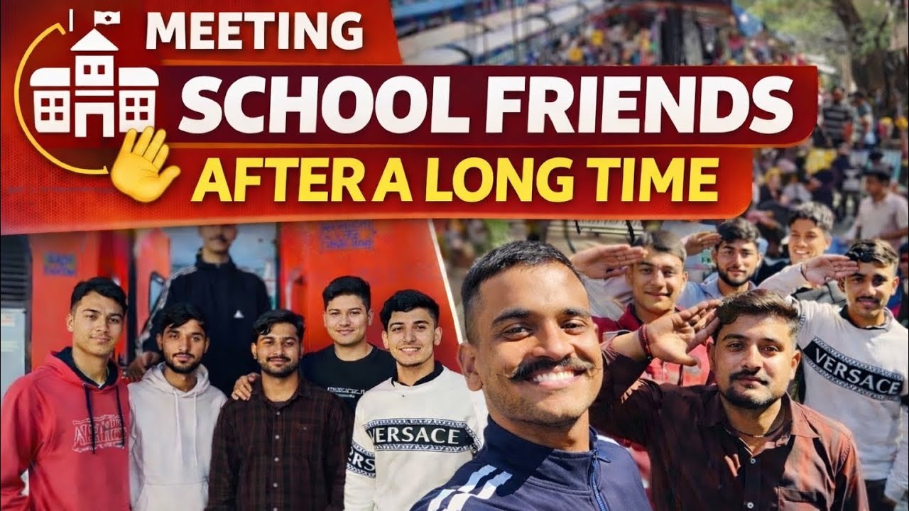Meet school friends after long time 🫶🏻❤️ // sam sirsiya vlogs // 