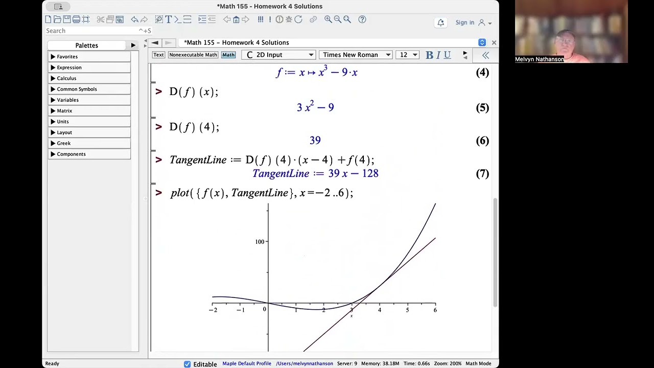 Math 155 - Homework 6 solutions