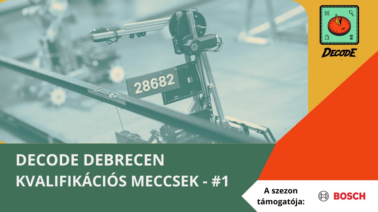DECODE Debrecen - Kvalifikációs meccsek (1. kör)