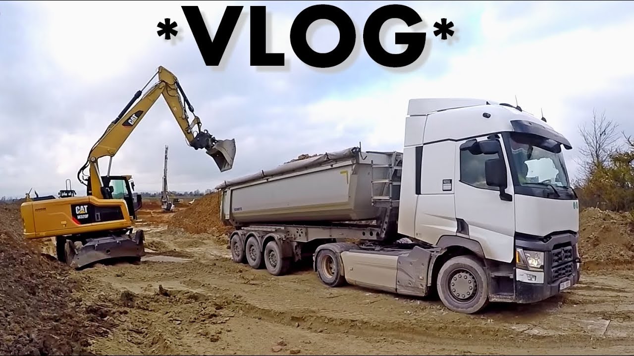 *Holbra VLOG* #62 Navážení materiálu návěsy