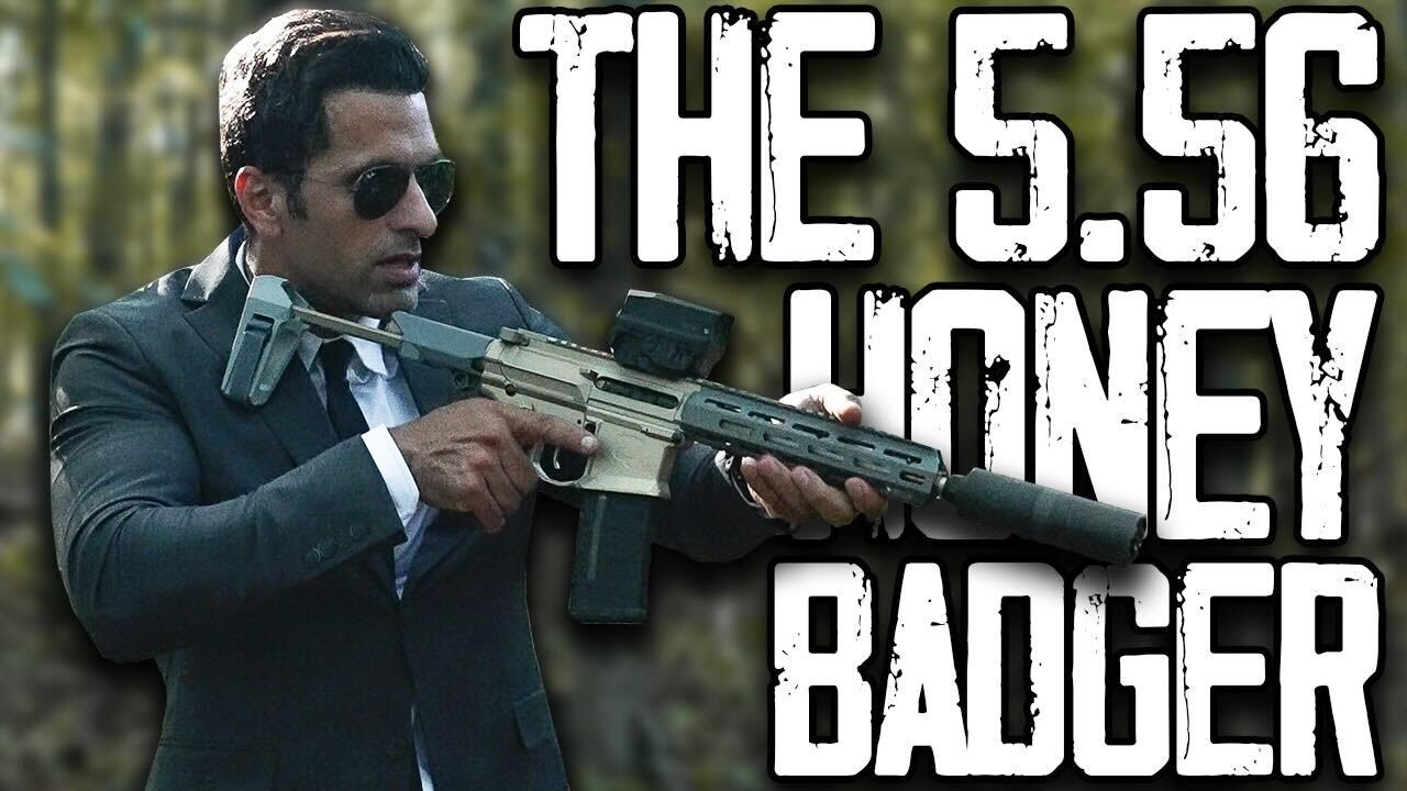 The Q 5.56 Honey Badger & New SouthPaw Suppressor