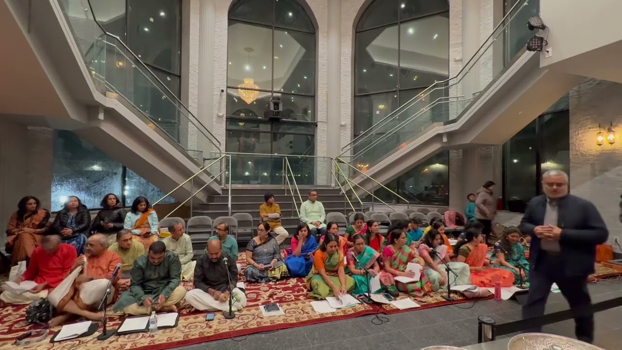 ABNJ Hanuman Bhajane Seva at Sri Sai Balaji Mandir- Part 2 Monroe NJ USA on January 10th 