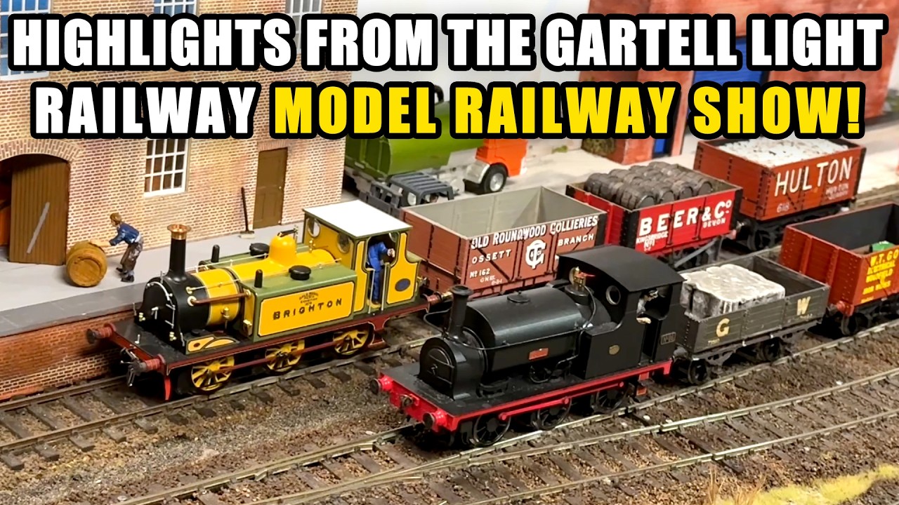 FOOTAGE of the Gartell Light Railway & Cale Rail Society 20th model railway exhibition! | 07.02.2026