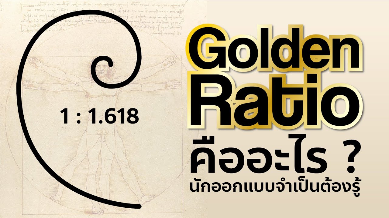 อะไรคือ Golden Ratio นักออกแบบต้องรู้ illustrator| Gorra Design