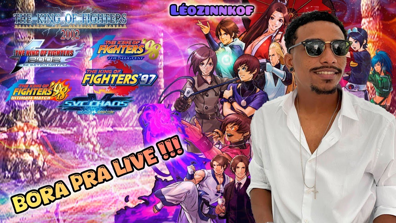 KOF 2002 E OUTROS - LIVE ON #KOF2002 #KOF98 #KOF #STREETFIGHTER