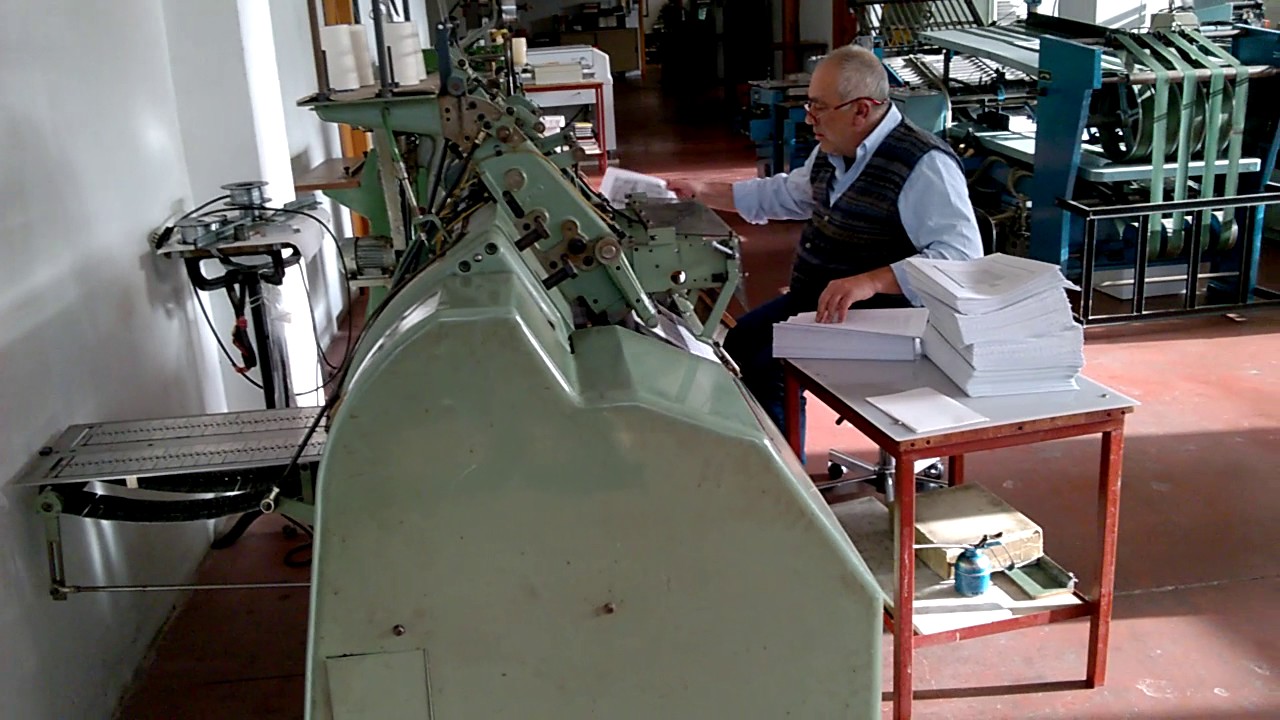 Muller Martini Book Sewing Machine