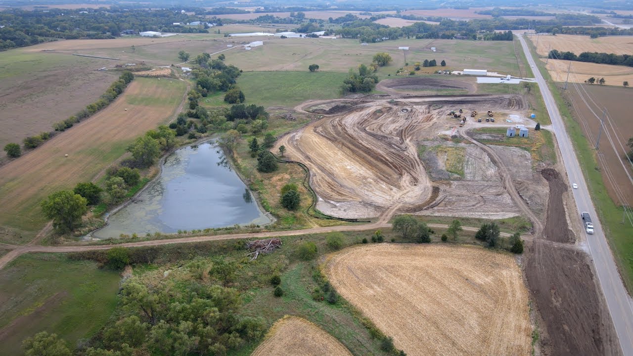 April Sampson Cancer Center Construction Progress | October 2021 | Bryan Health