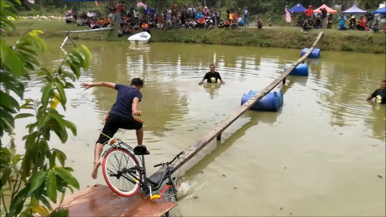 Titian bersama Basikal Fiesta Bokubang Kg Sg Duo Pilah.