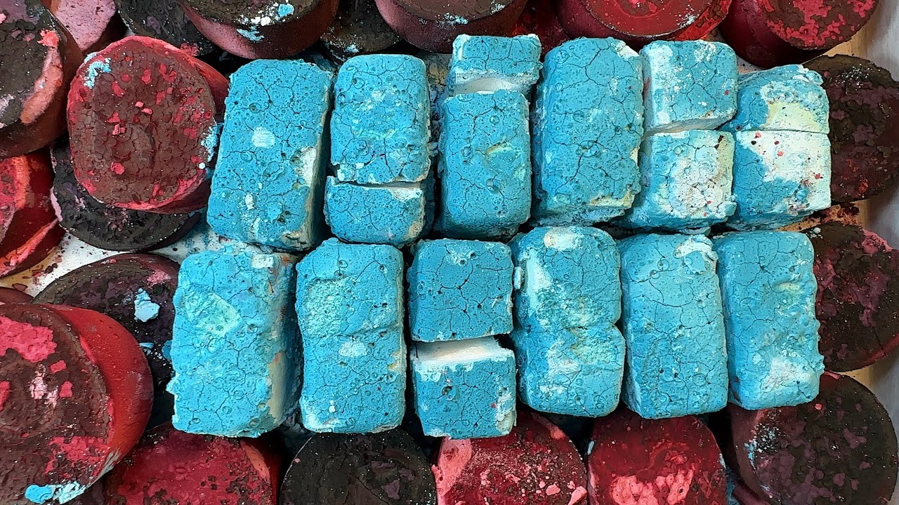 Blue pasted Blocks with Reformed Gymchalk