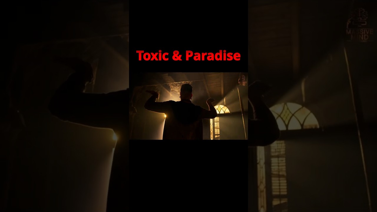TOXIC & PARADISE | Nani | Yash | Fan edit  #youtube