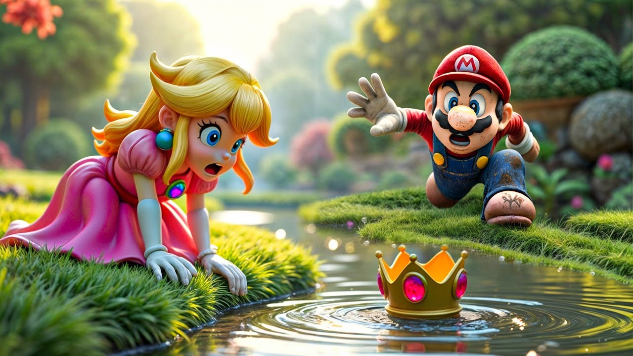 Princess Peach’s Crown Is Missing! Can Mario Save the Day?