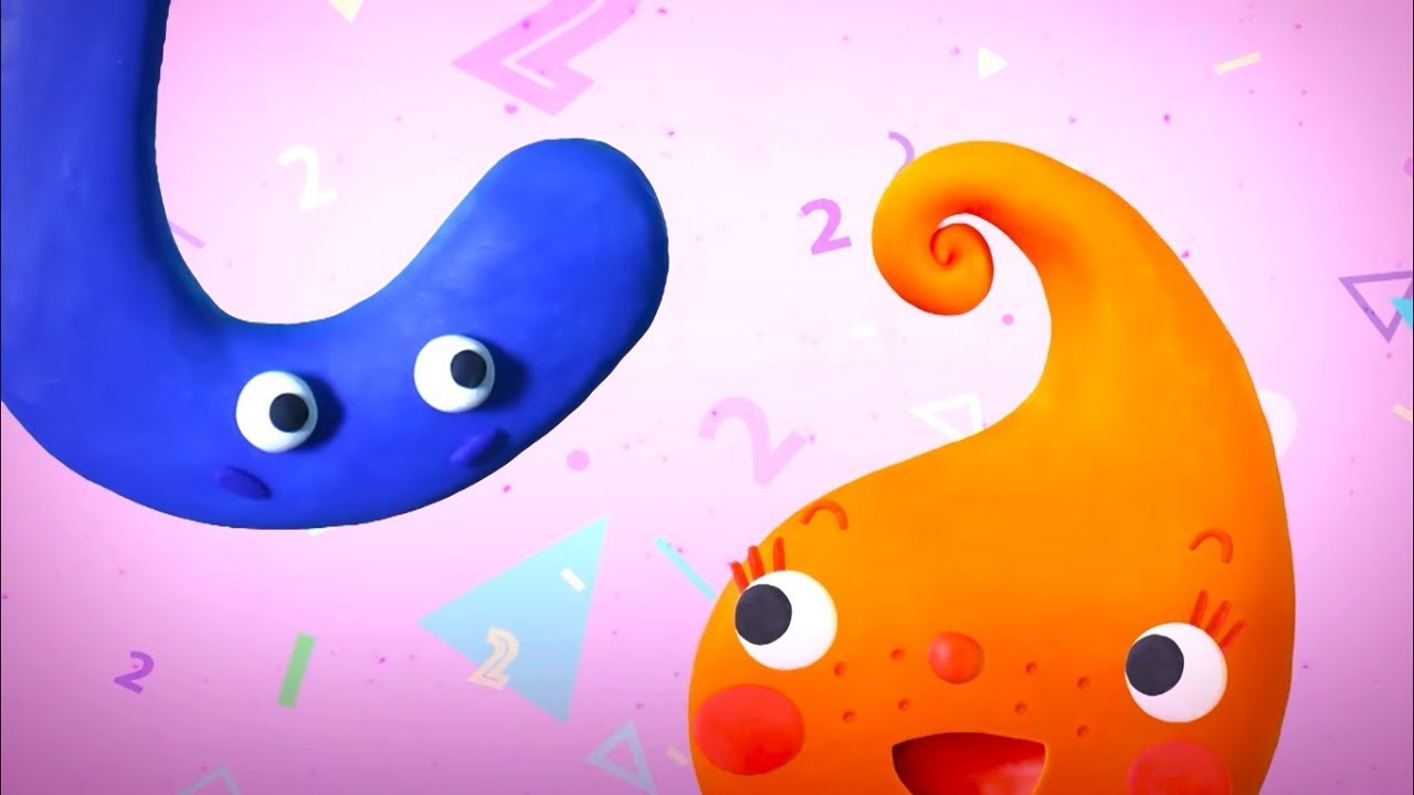 Count with Claymotions - Numbers 2 | Learning cartoons for kids | Toons Mania - Happy Kids