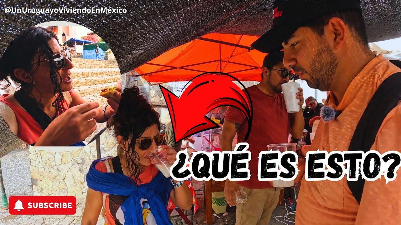 URUGUAYA por PRIMERA vez en MÉXICO, camino por el pueblo de Xochitlan y probando su comida.