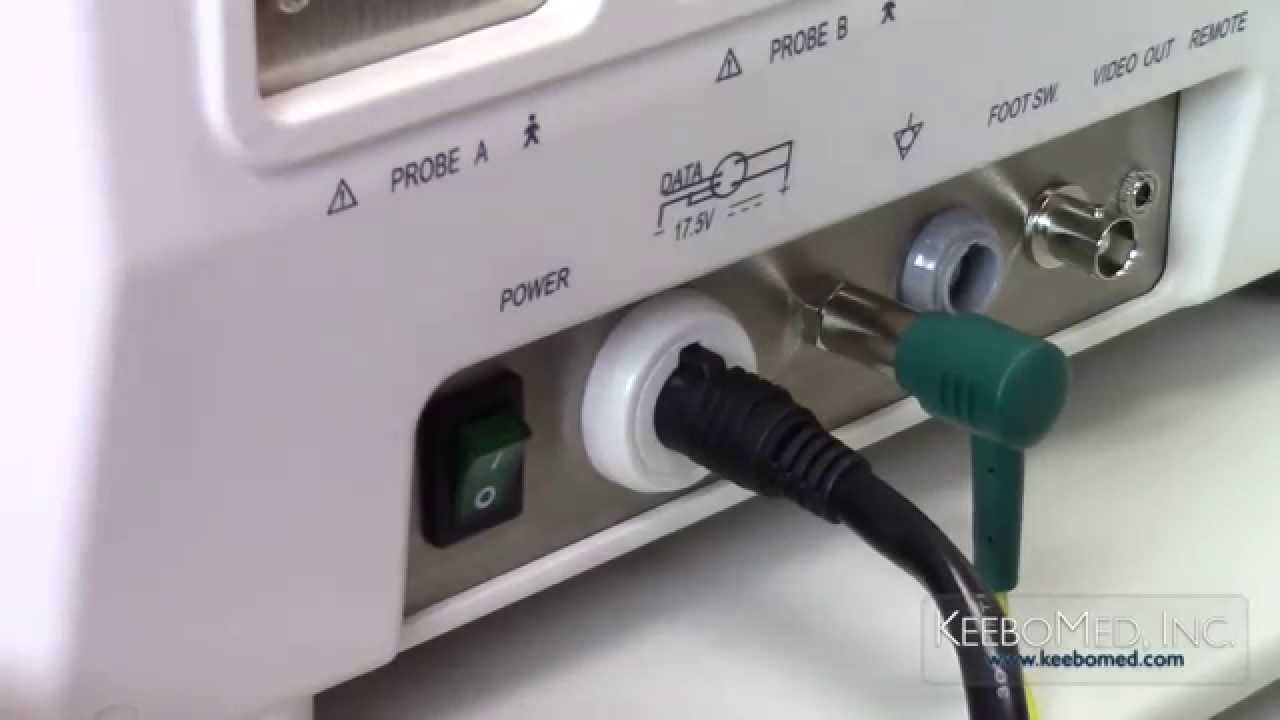 SonoScape A6 User Manual | Ch 3: System Operation | Part 2: Connecting to AC Power