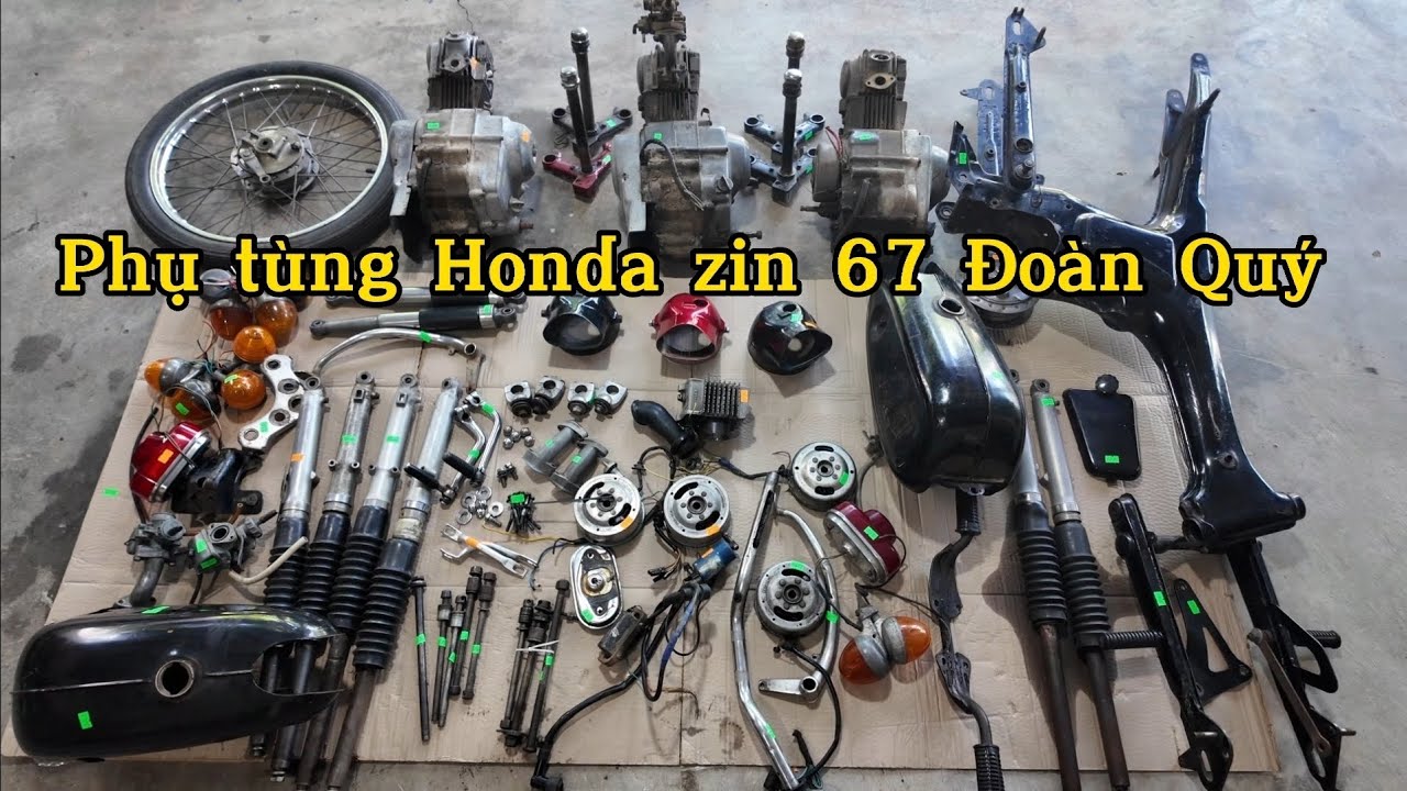 Phụ tùng xe Honda 67 zin Đoàn Quý 67
