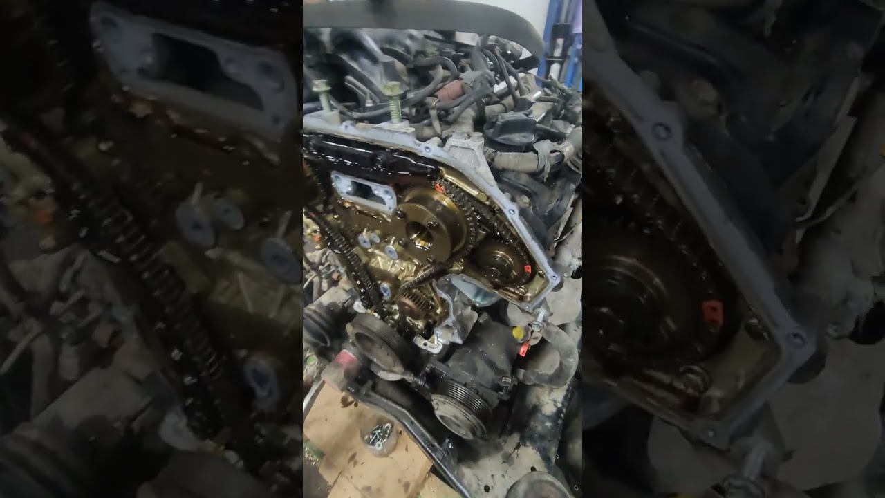 Nissan Murano ошибка P0021 замена ГРМ и переуплотнение масляных накалов решило проблему.