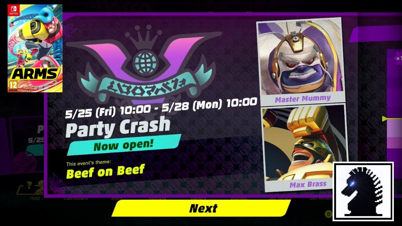 NS ARMS - The 10th Party Crash - Beef on Beef: Master Mummy vs Max Brass