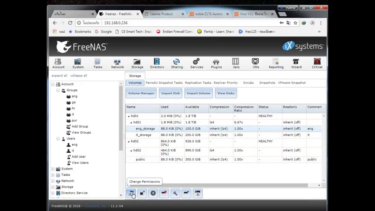 ติดตั้ง FreeNAS และใช้งานจริง ในบ้านและในองค์กร Part.1