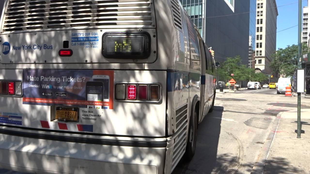 MaBSTOA: RTS # 9455 On A West Street-bound M8