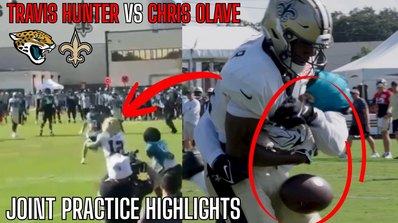 The Jacksonville Jaguars New Orleans Saints JOINT PRACTICE Highlights Were WILD...