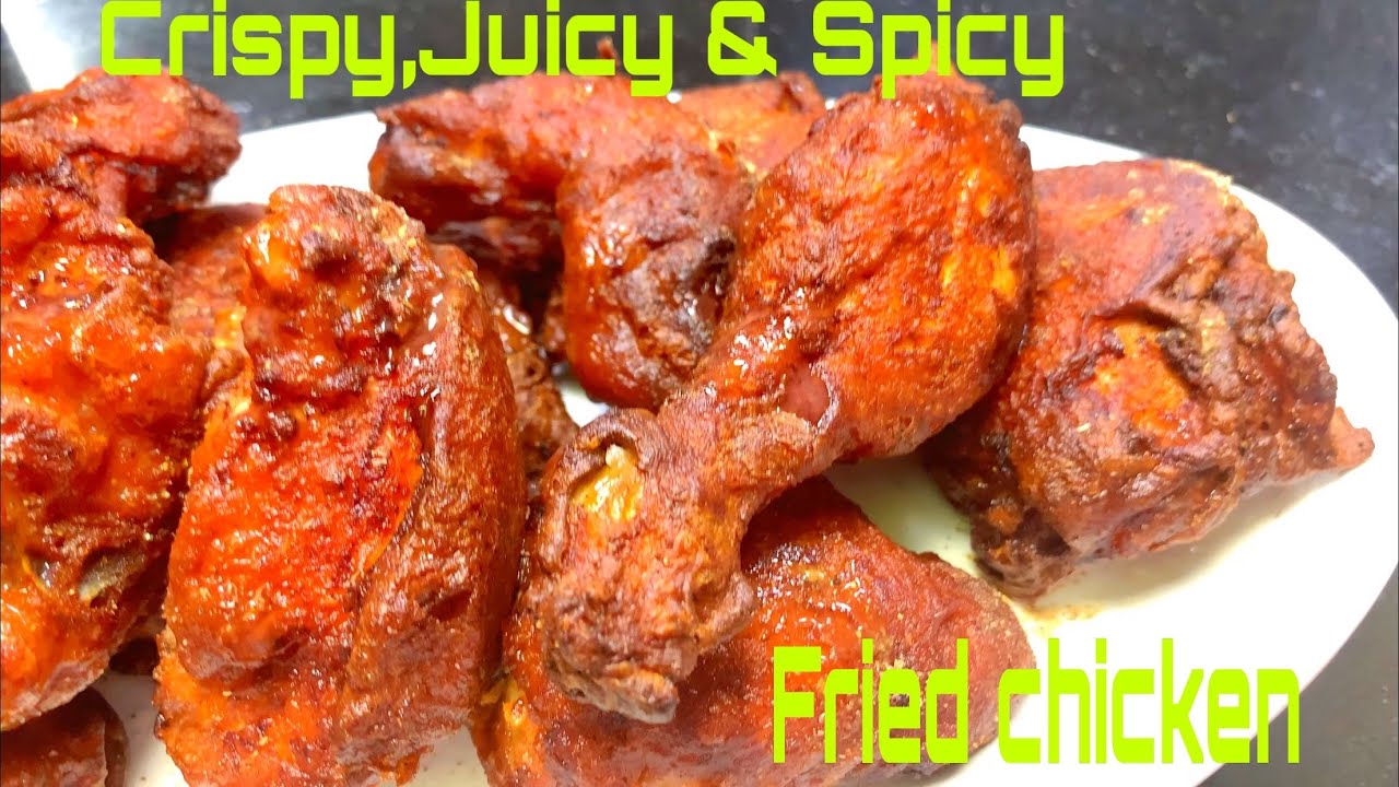 How to make Crispy, Juicy & Spicy Fried Chicken |Desi Chicken Fry recipe | Crispy Fried Chicken