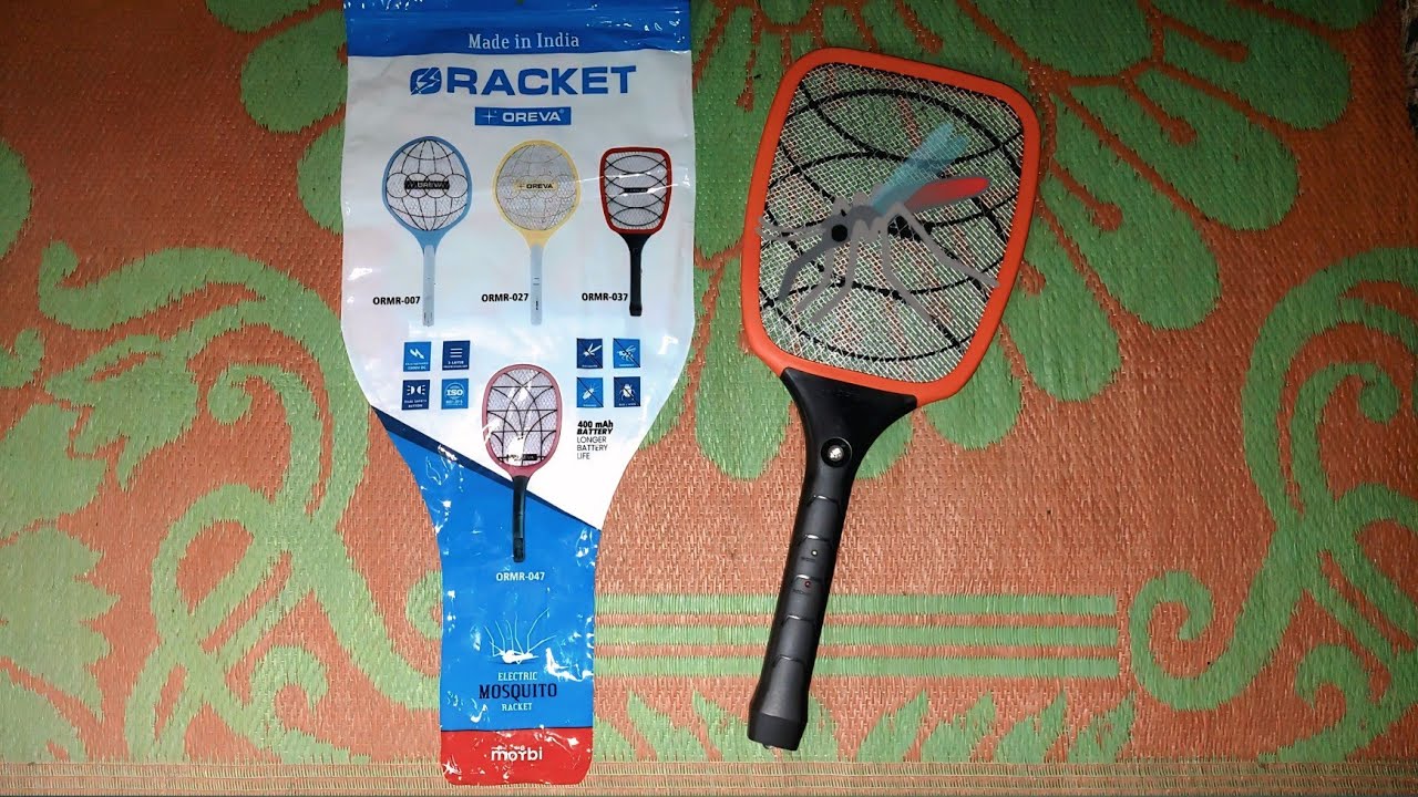 Racket mosquito electric oreva badminton | best mosquito unboxing & review