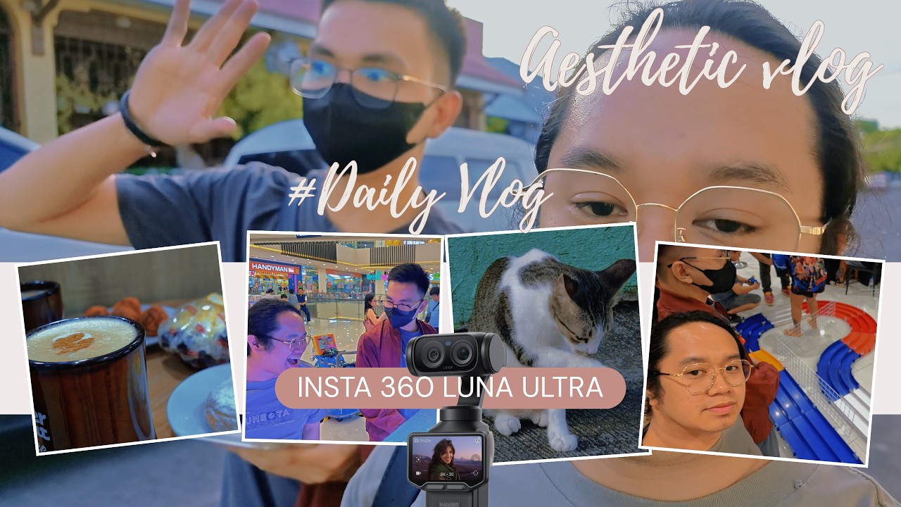 Aesthetic Daily Vlog ☕ | Tamiya Racing, Mister Donut & Insta360 Luna Ultra