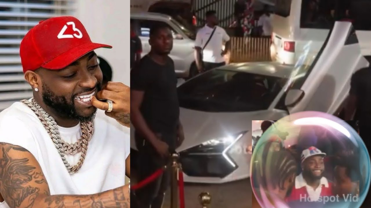 LADY WAS BOUNCE OUT IN THE CLUB AS  SHE WAS TRYING TO HUG DAVIDO 