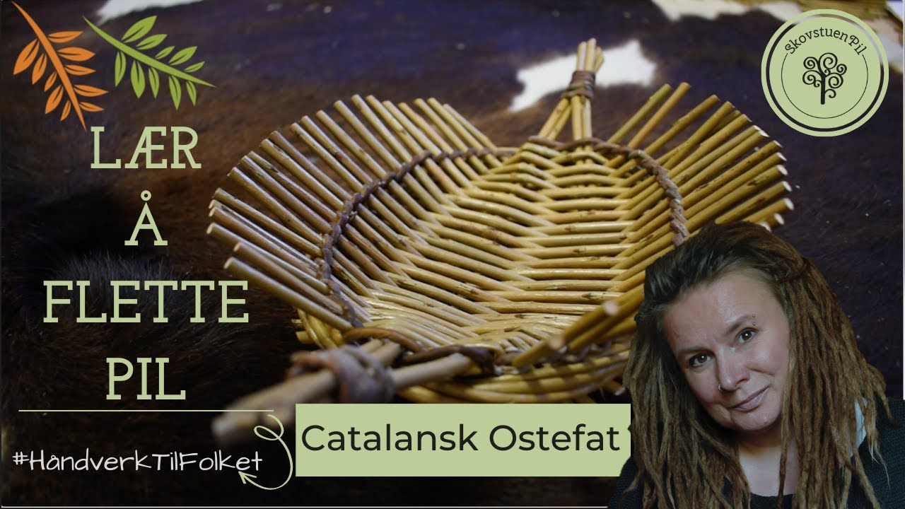 Enkelt catalansk ostefat i pileflett