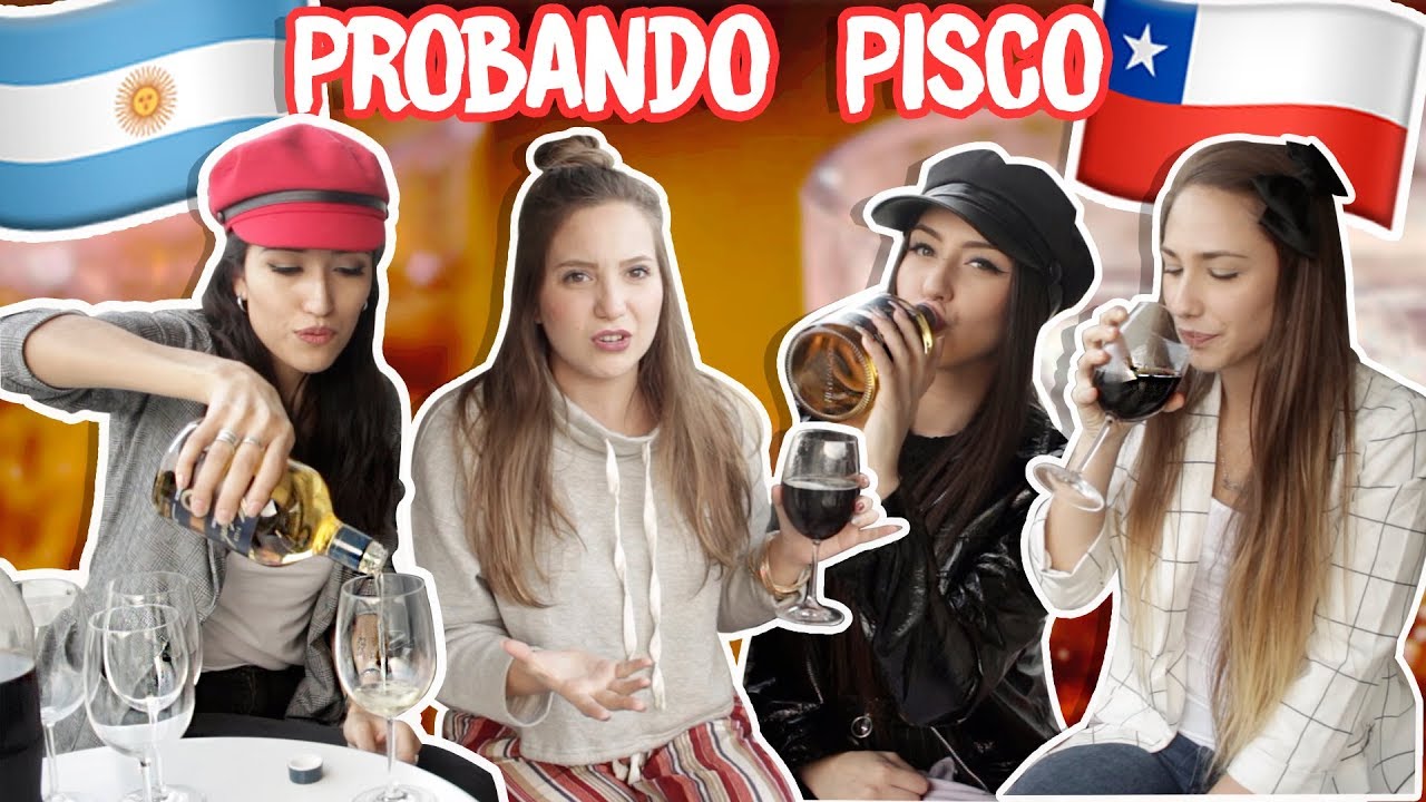 ARGENTINAS PRUEBAN PISCO CHILENO./ primera vez probando piscola en Chile/