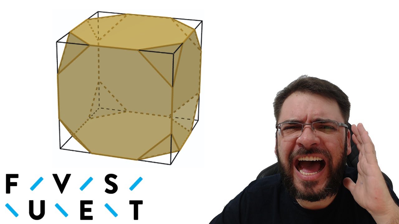 FUVEST-SIMULADO/2026 Qual é o número de arestas do cubo truncado?