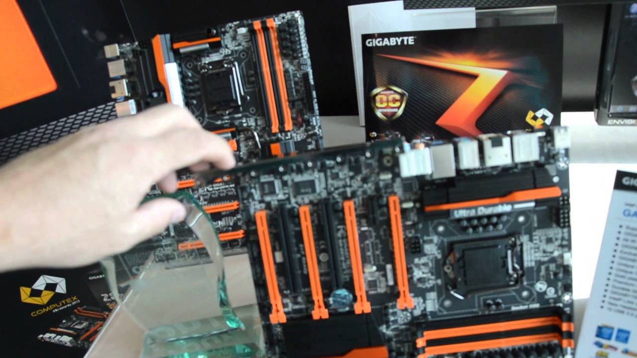 Placa m&atilde;e Gigabyte GA-Z87X-OC - Computex 2013 (Hands On)