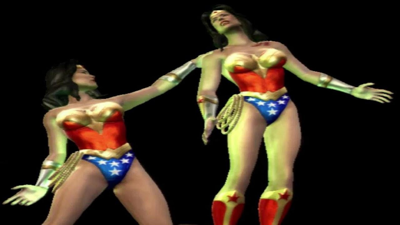 Mortal Kombat Vs DC Universe -Shang Tsung's Morph Steal On All Characters