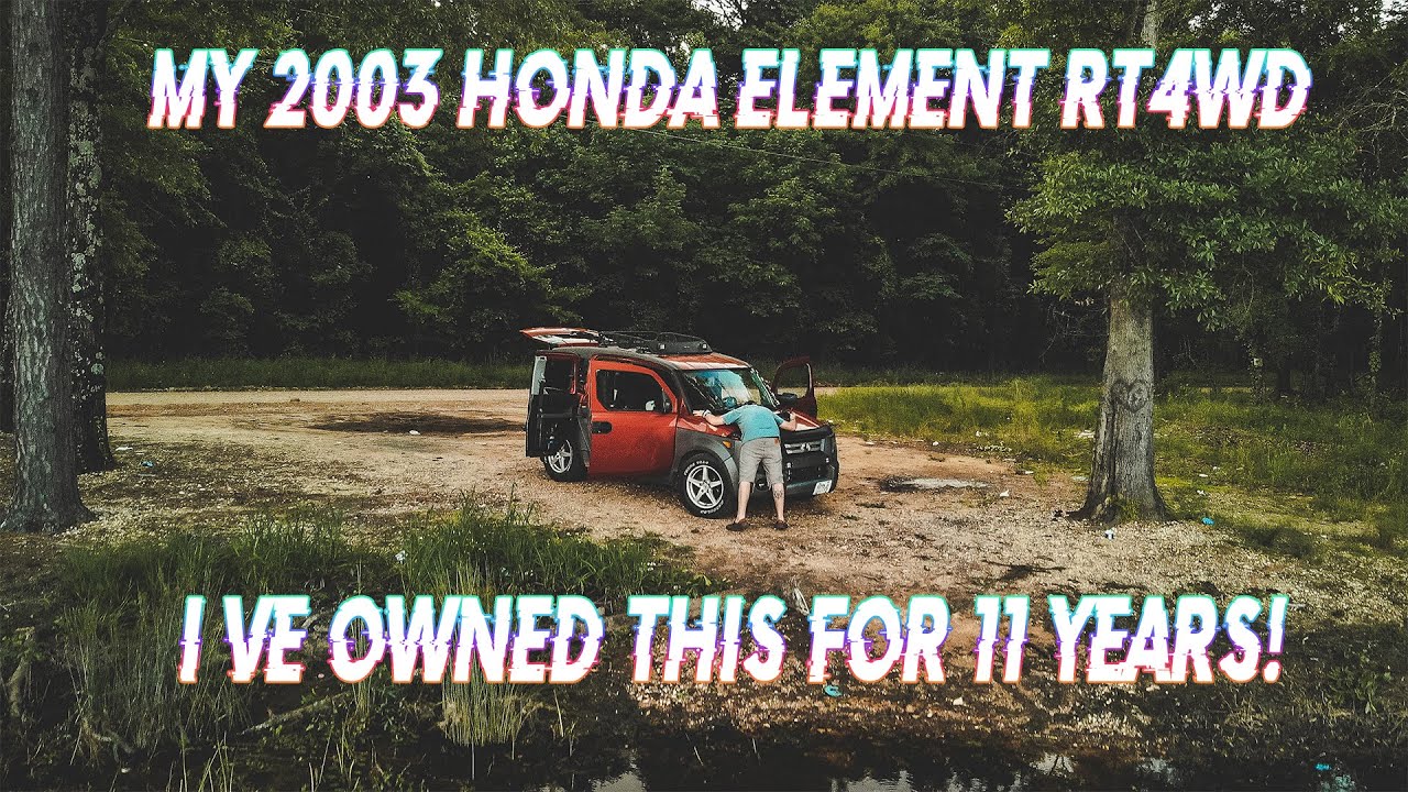 Honda Element EX RT4WD 2003 года, принадлежащая Дэшу! (Самый старый автомобиль, которым я владею)
